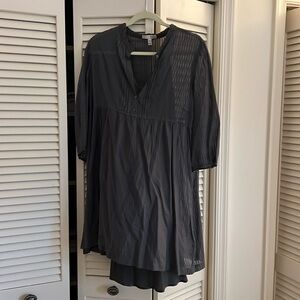 Joie charcoal, gray baby doll dress